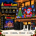 SantaLumi – Cortina LED animada para balcón con aplicación